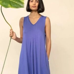 Gudrun Sjoden Jersey Dress, (gorgeous) Periwinkle Blue, Size Medium